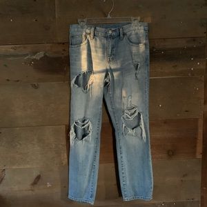 Madewell boyfriend jeans